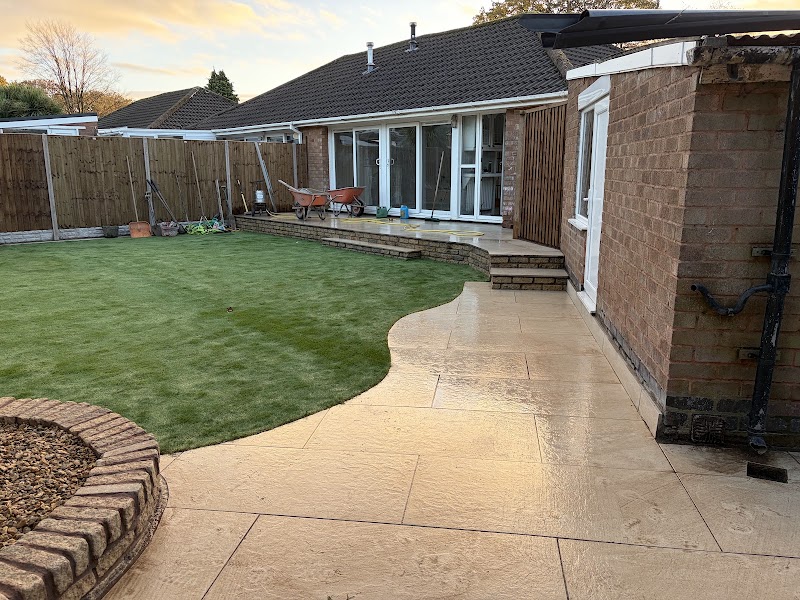 A back garden transformed for a client's mother